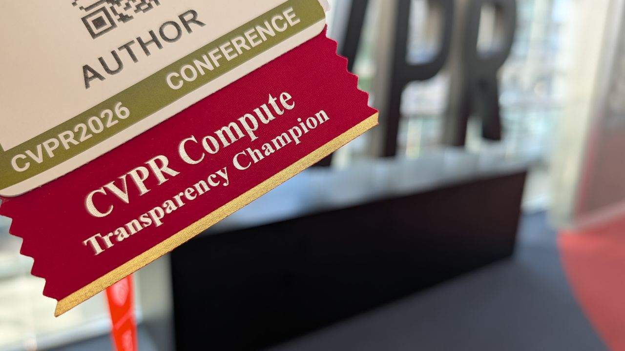 DECaDE Research Recognised at CVPR 2026 with Compute Transparency Award ...